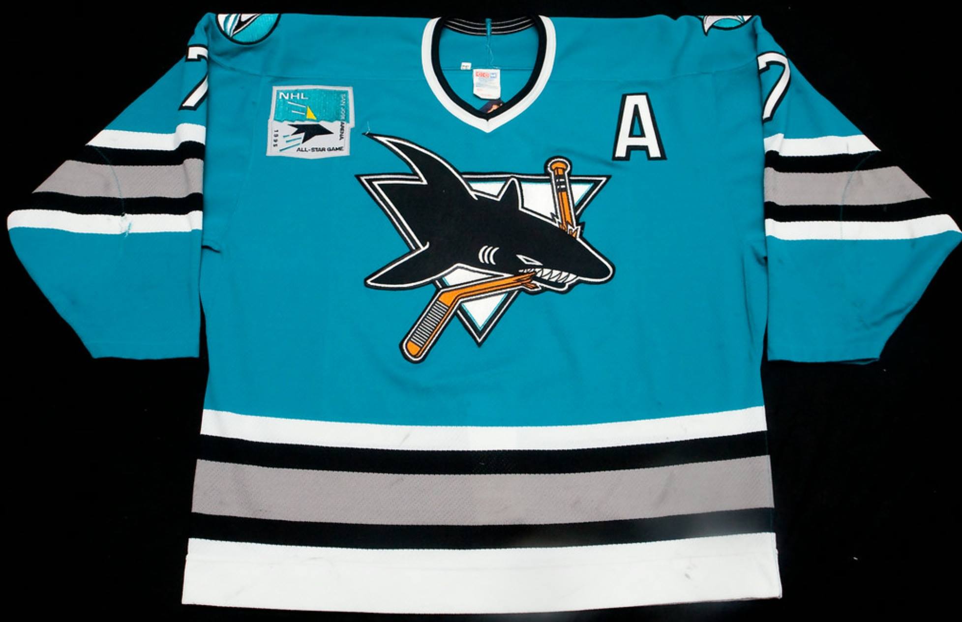 San Jose Sharks Veterans day team issued jersey. Obtained from In game  Auctions. Praplan. He was a call up but was injured. Sweet looking warm up  jersey🚨🚨 : r/SanJoseSharks